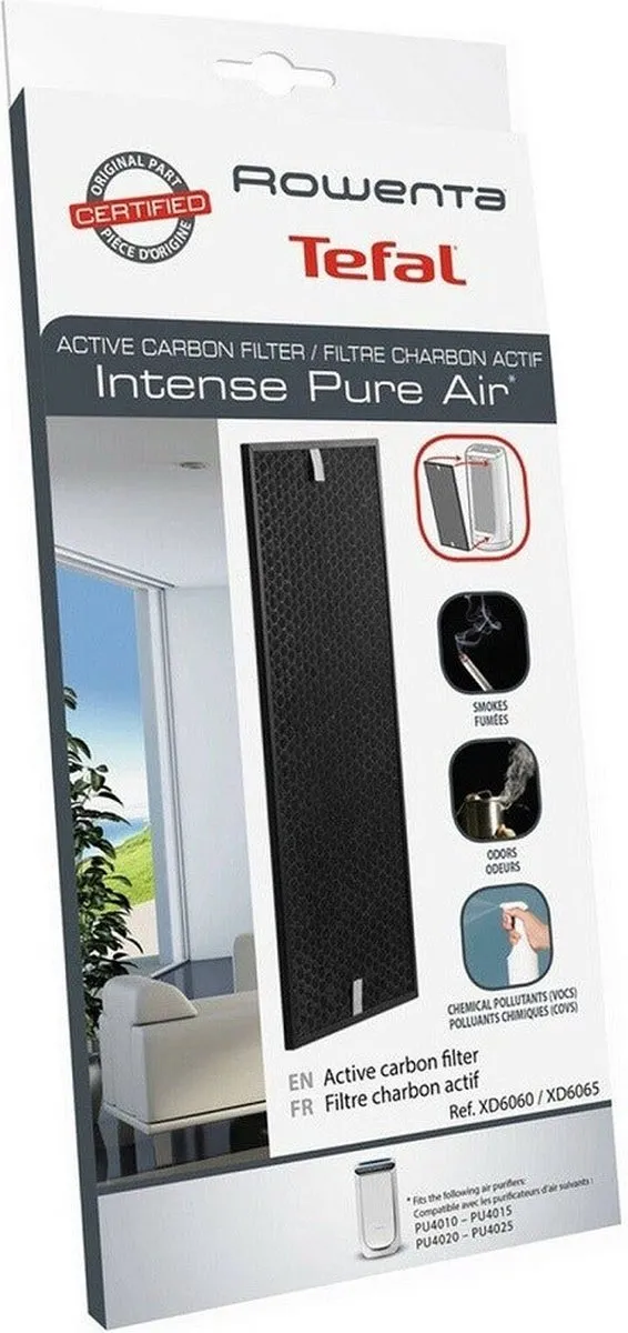 Rowenta XD6060F0 Koolstoffilter - Pure Air - Neutraliseert geuren