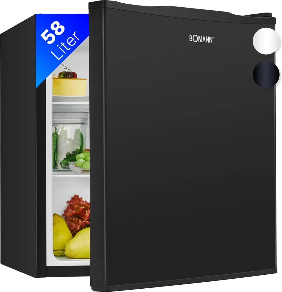 Bomann KB 7347 Mini Koelkast 58L - Zwart