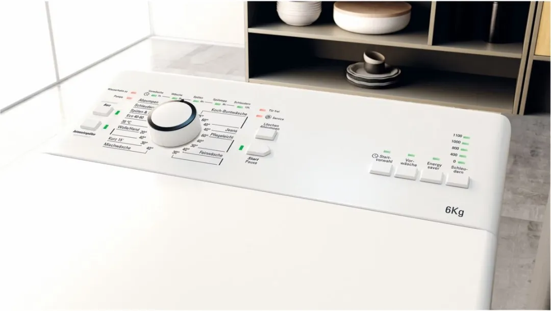 Bauknecht WAT Prime 6 L3 Wasmachine Bovenbelading 5,5 kg - Wit