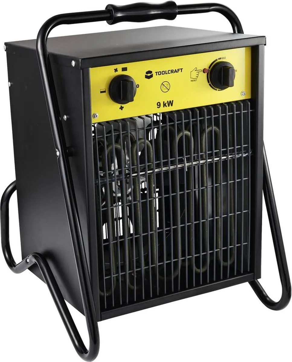 TOOLCRAFT TO-8578338 Bouwkachel 9000W