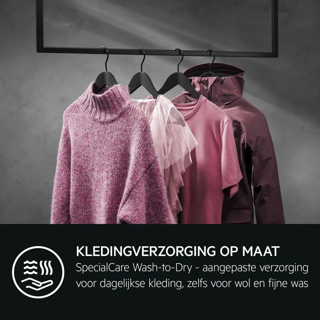 AEG LWR9506BN4 Wasdroogcombinatie 10/6kg Warmtepomp - Wit - afbeelding 6 van 6