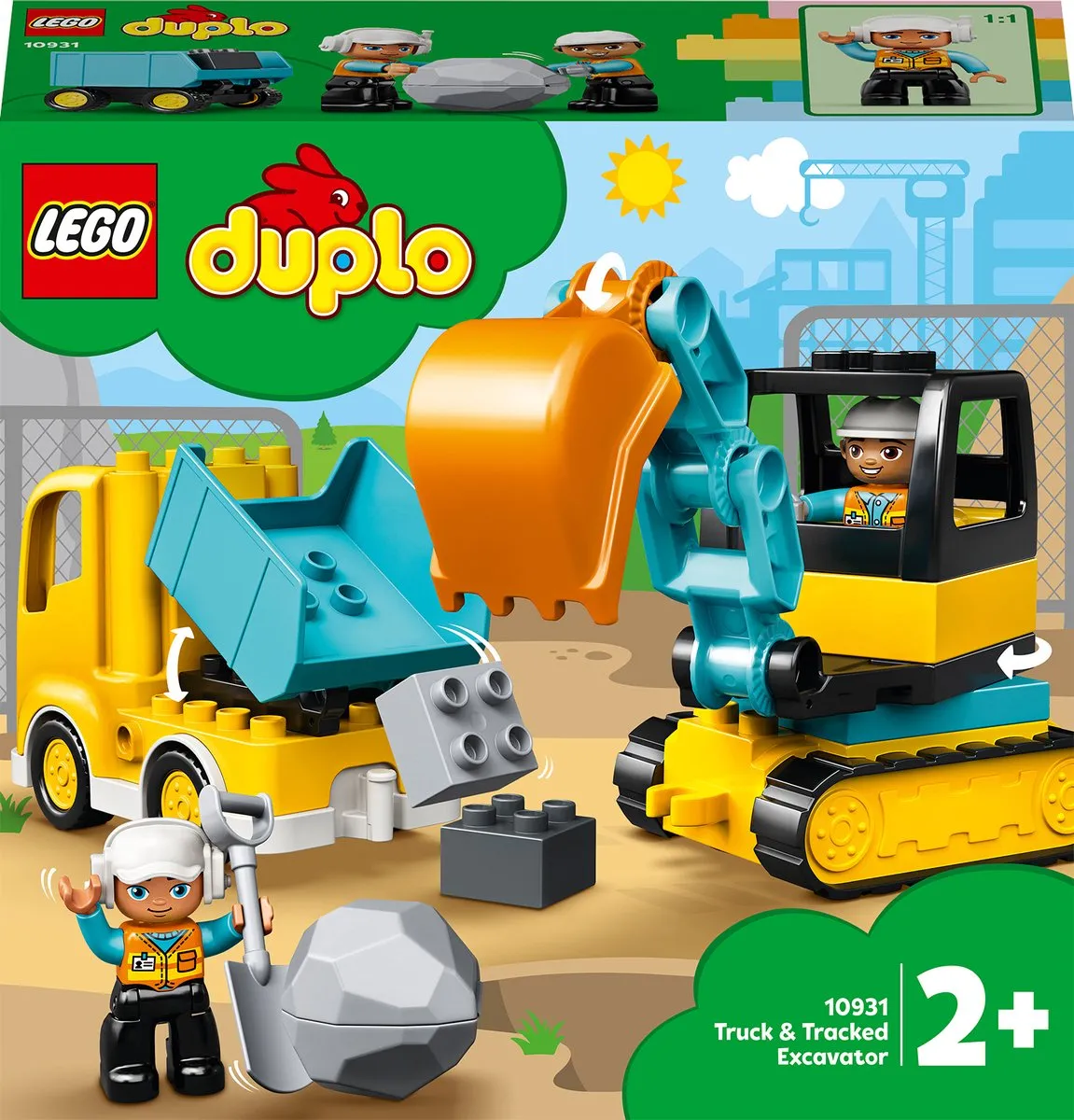 LEGO DUPLO Truck & Graafmachine 10931