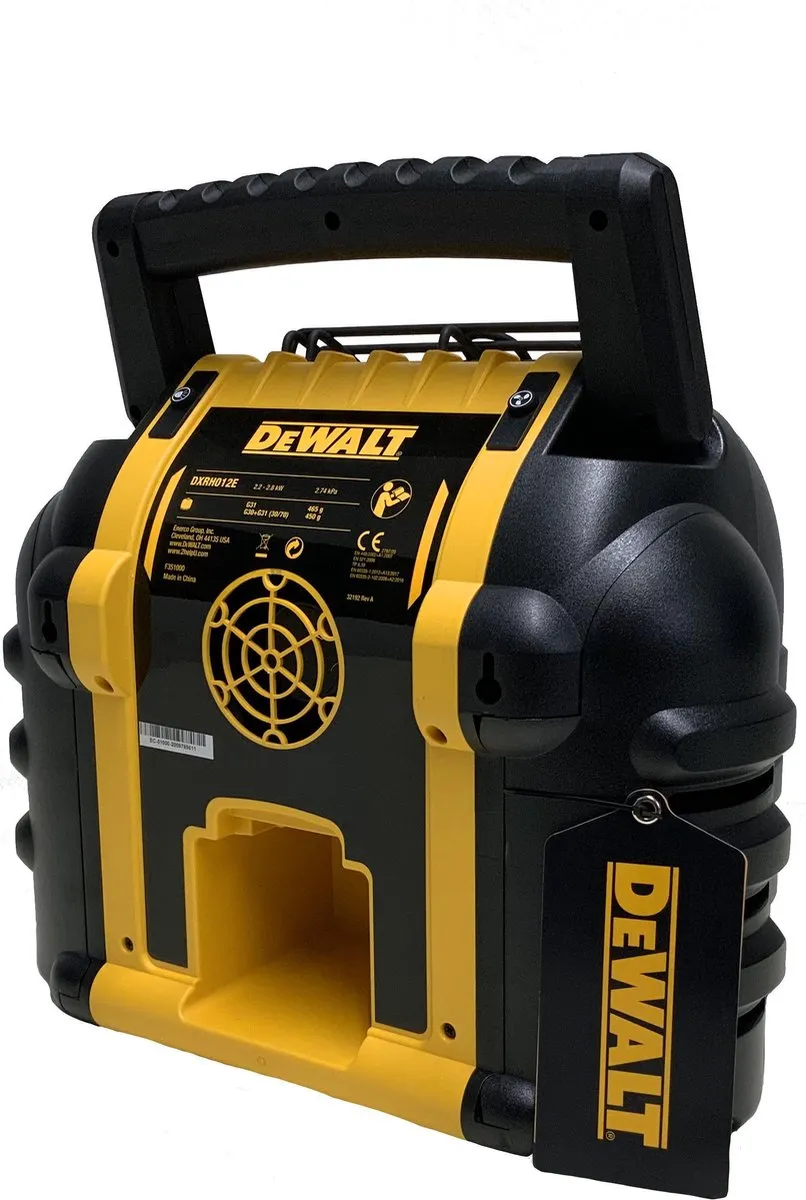 DeWalt DXRH012E Radiant Kachel 3000W - Geel