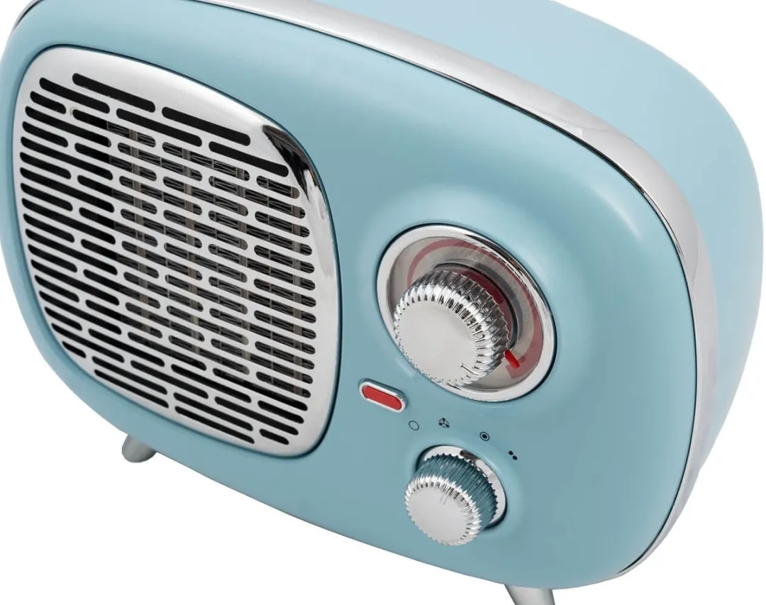 Eurom B-4 PTC Retro Keramische Kachel 1500W - Blauw
