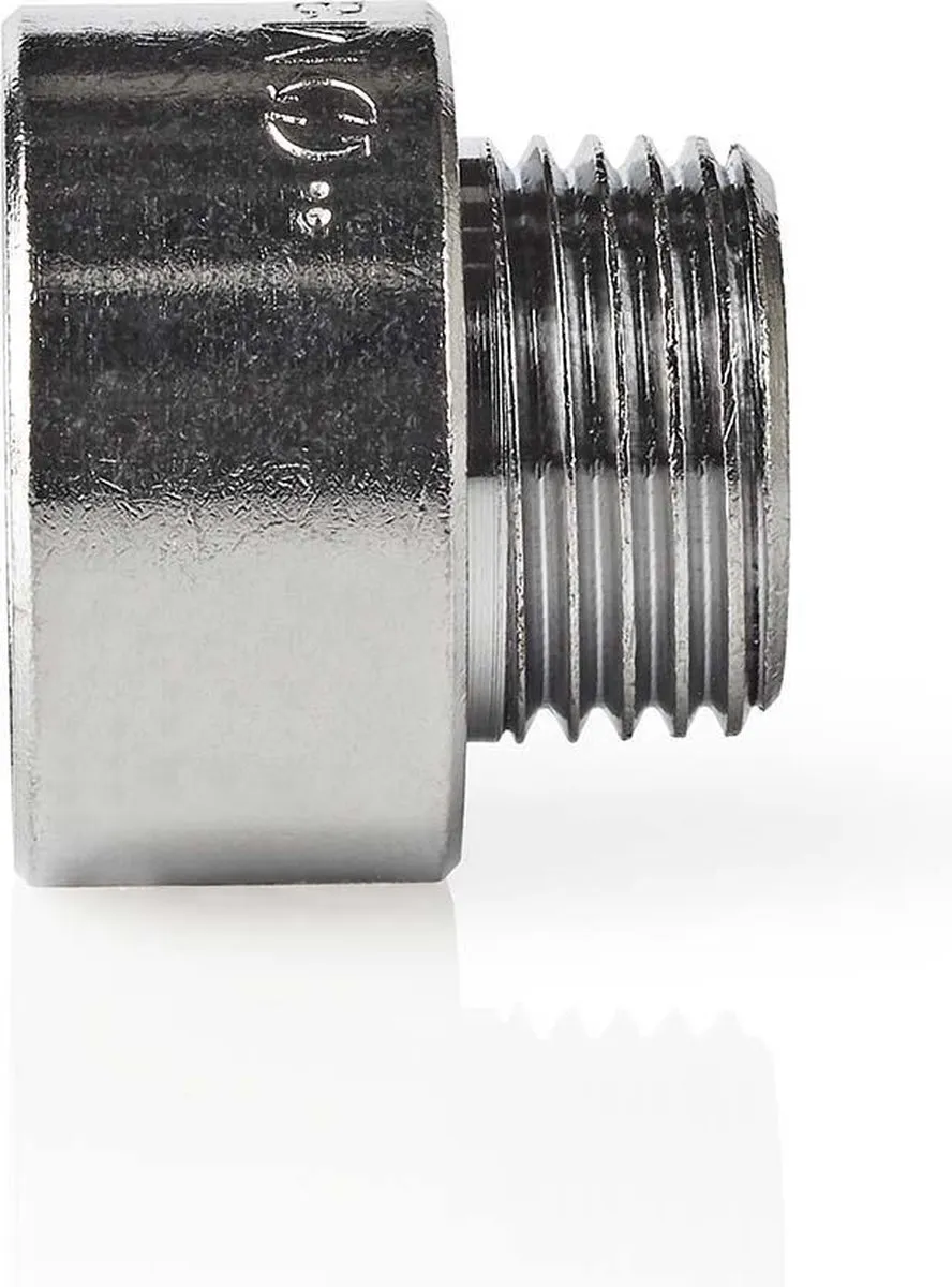 Nedis Slangadapter 3/4" - 1/2" WAHA3412 Metaal - Zilver
