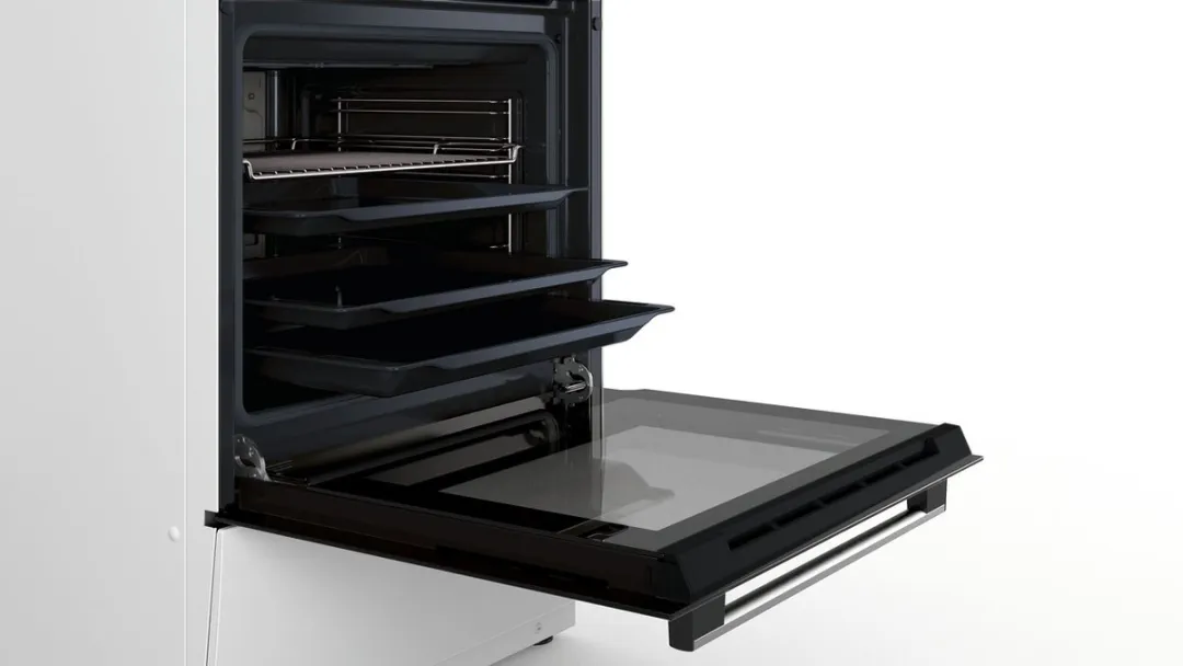 Bosch Serie 2 HLL09A020U Inductiefornuis 3D Hetelucht - Wit