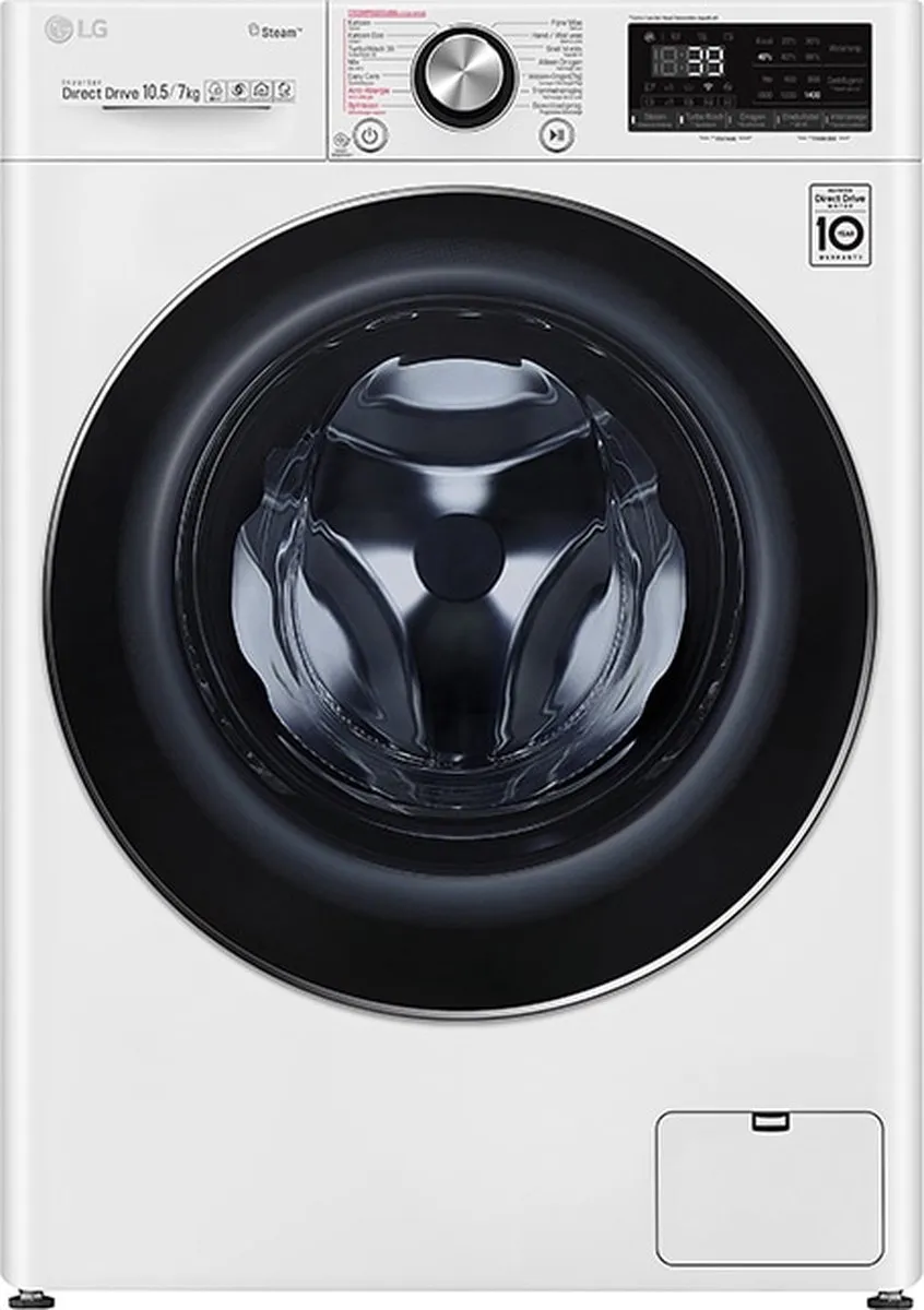 LG F4DV910H2E Wasdrogercombinatie 10,5/7kg