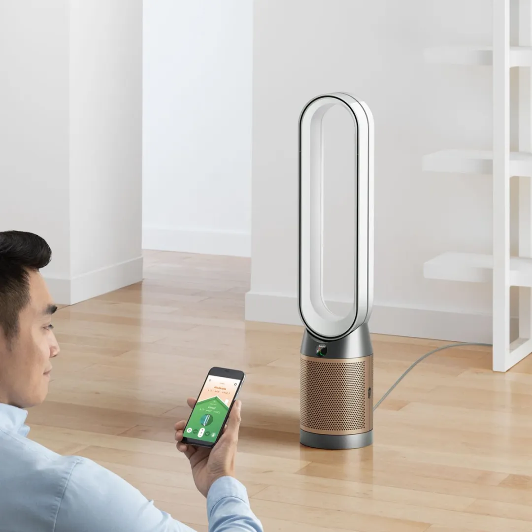 Dyson Purifier Cool PC2 Luchtreiniger - Wit/Goud - afbeelding 6 van 6