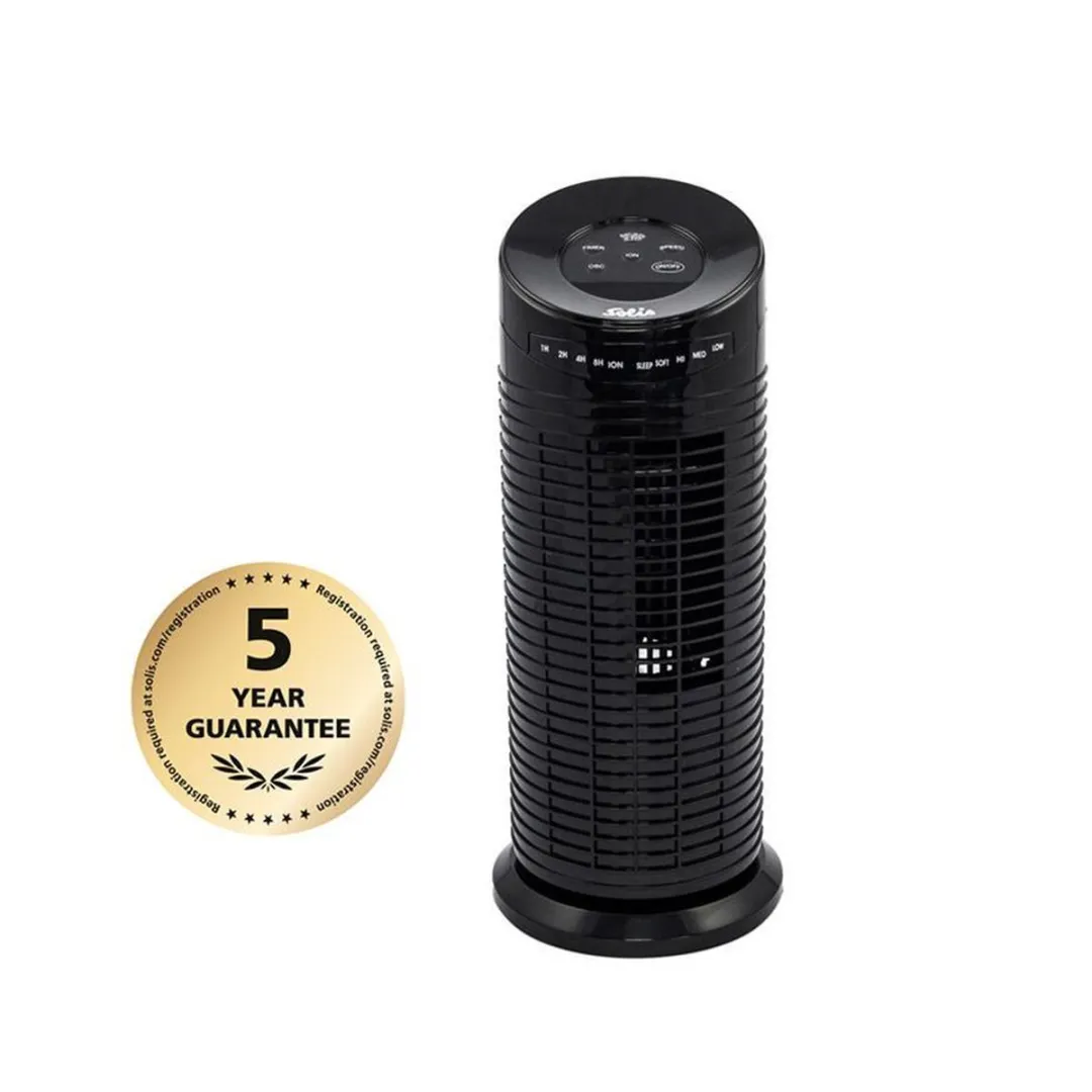 Solis Tower Ventilator 749 Ventilator Toren - 38 cm Hoog - Zwart