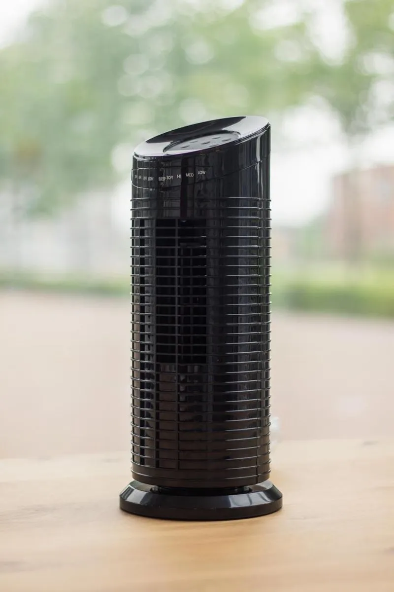 Solis Tower Ventilator 749 Ventilator Toren - 38 cm Hoog - Zwart
