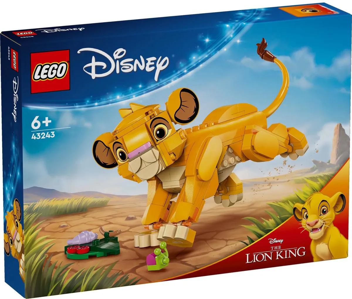 LEGO Disney Simba Welp 43243 - 222 Stukken