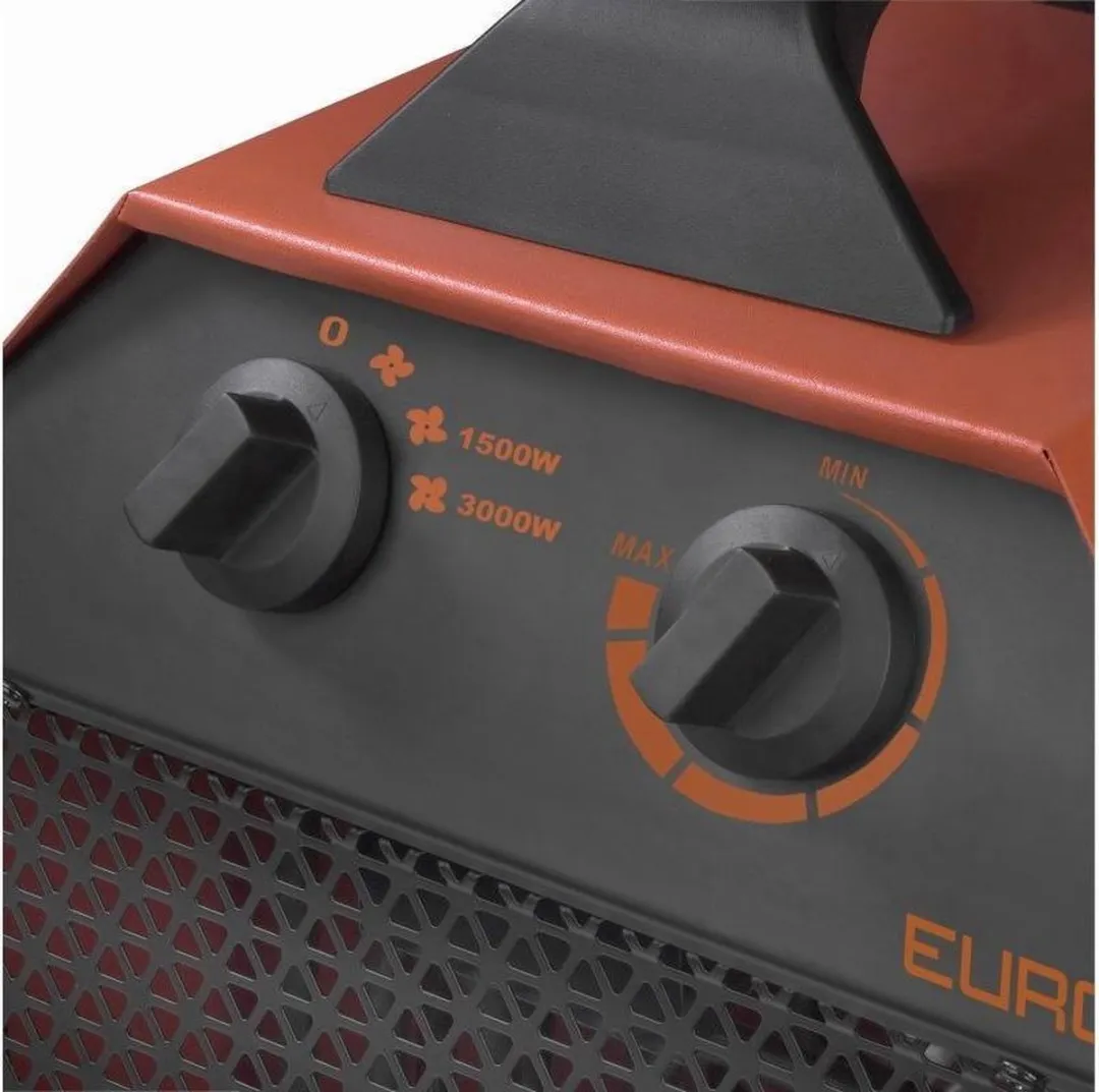 Eurom EK Delta 3000 Ventilatorkachel 3000W - Oranje/Zwart