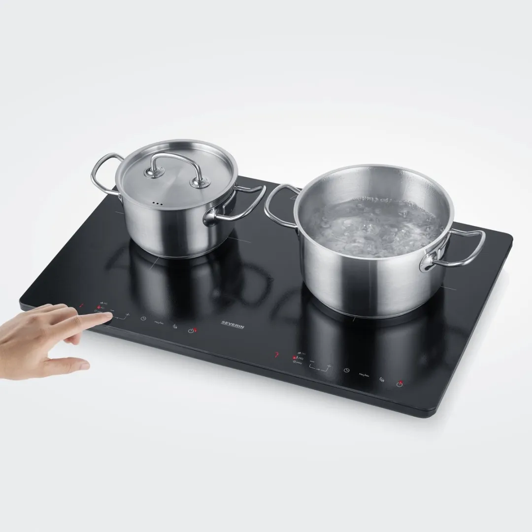 Severin DK 1033 Inductiekookplaat 2-pits 22cm - Zwart