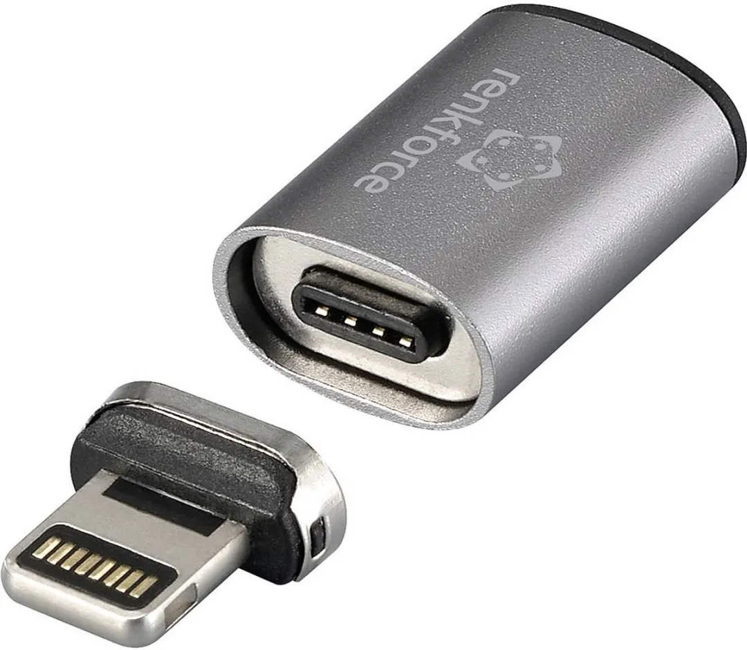 Renkforce RF-6736696 USB-C naar Apple Lightning Adapter