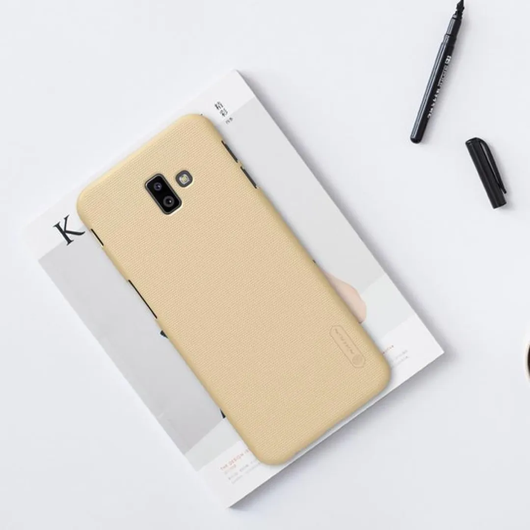 Nillkin Frosted Shield HardCase Samsung Galaxy J6+ (2018) - Goud - afbeelding 4 van 4
