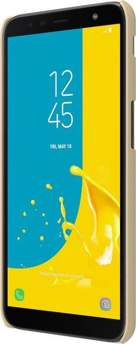 Nillkin Frosted Shield HardCase Samsung Galaxy J6+ (2018) - Goud - afbeelding 3 van 4