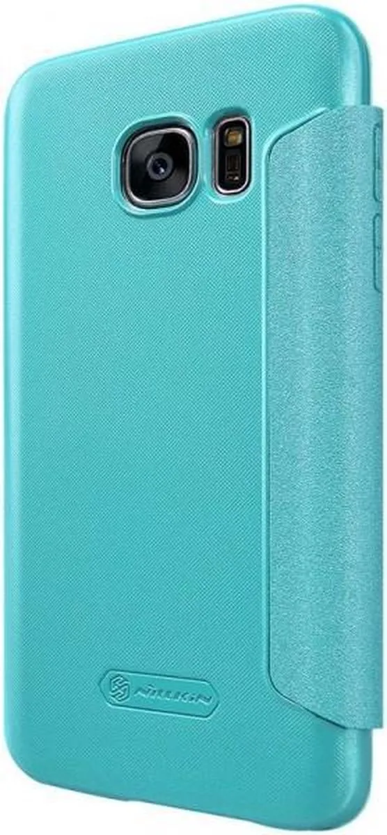 Nillkin Sparkle Series Leather Case Samsung Galaxy S7 - Lichtblauw