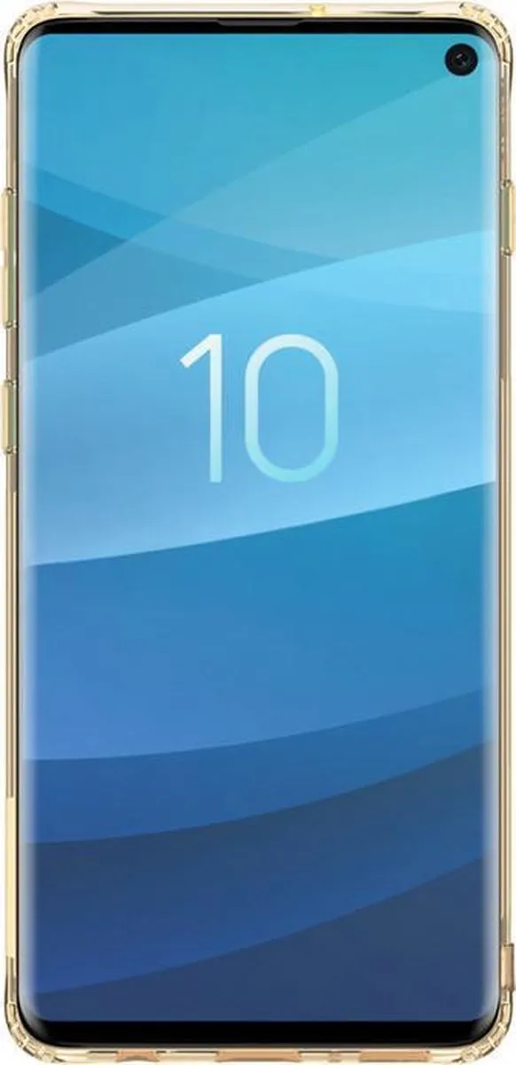Nillkin Nature TPU Hoesje Samsung Galaxy S10 - Oranje - afbeelding 2 van 3