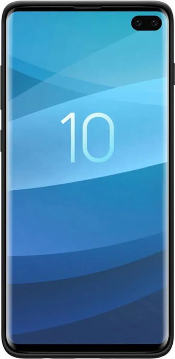 Nillkin Flex Silicone HardCase Samsung Galaxy S10+ - Zwart - afbeelding 2 van 5