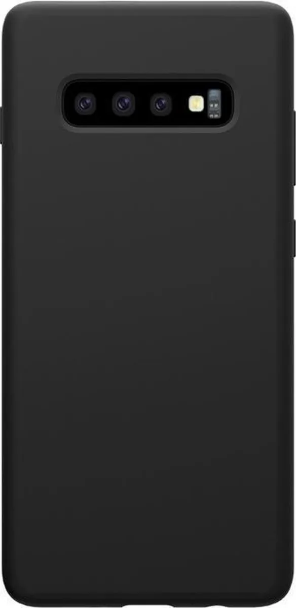 Nillkin Flex Silicone HardCase Samsung Galaxy S10+ - Zwart