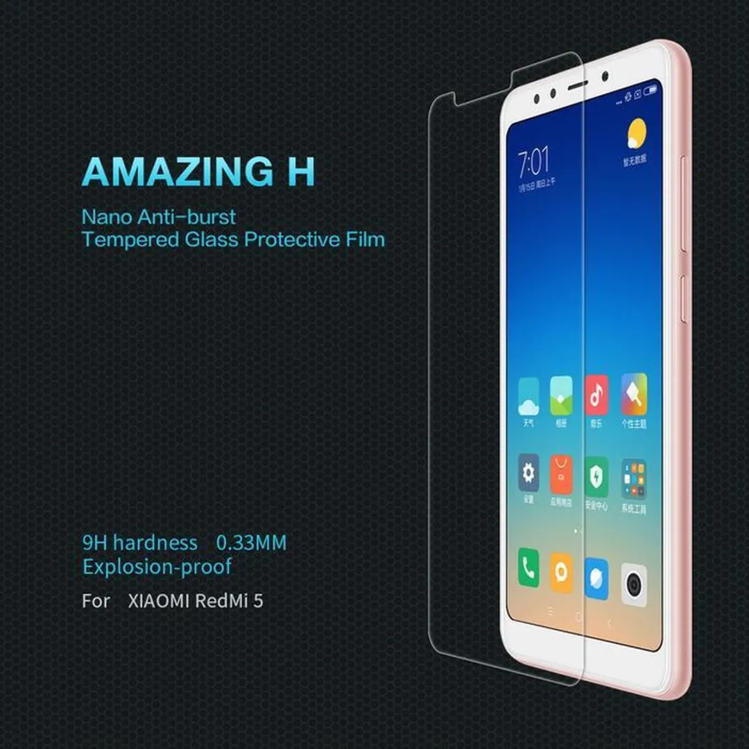 Nillkin DisplayFolio Tempered Glass 9H Xiaomi Redmi 5 - afbeelding 3 van 6