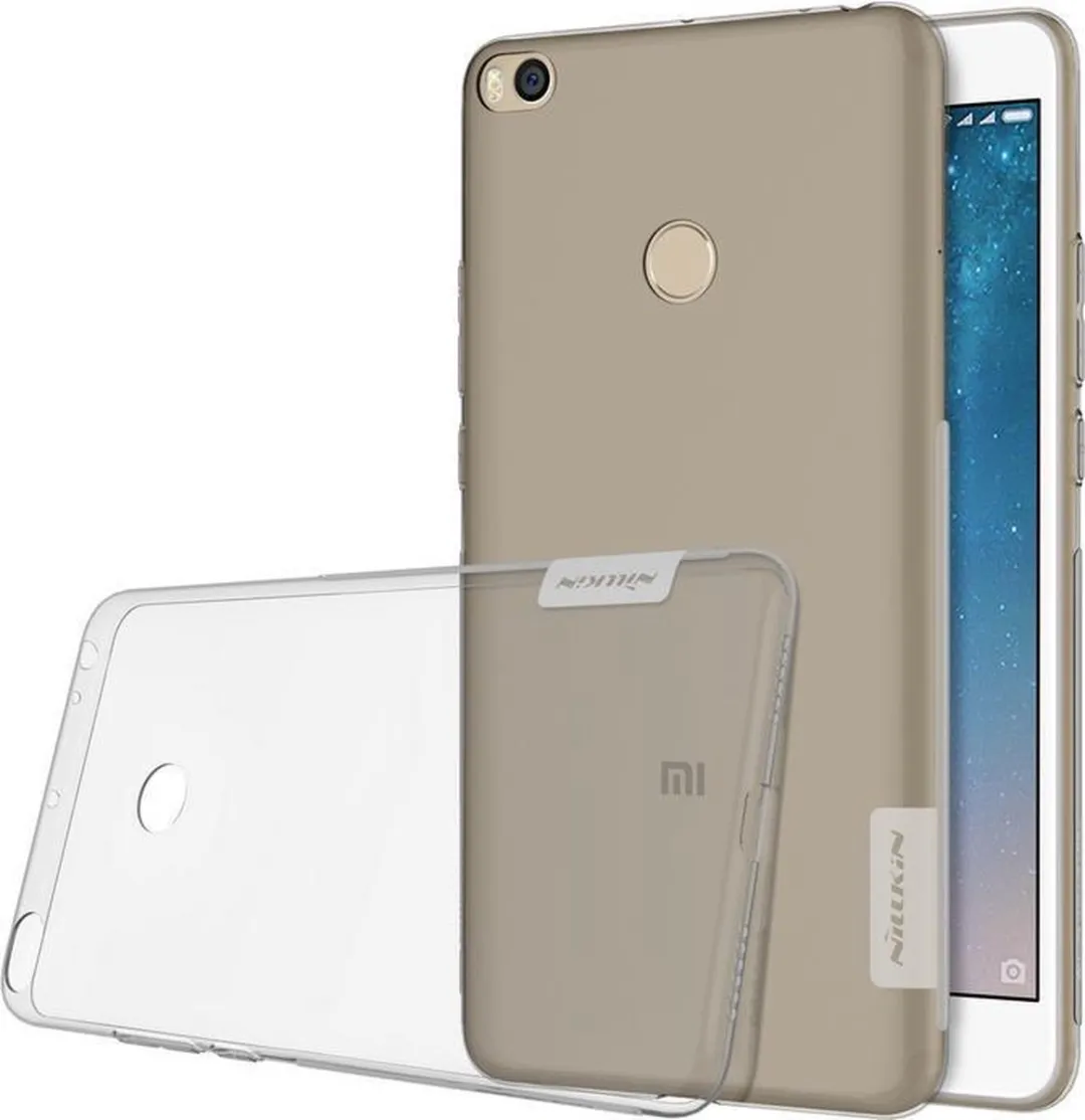 Nillkin Nature TPU Hoes Xiaomi Mi Max 2 - Grijs - afbeelding 3 van 5