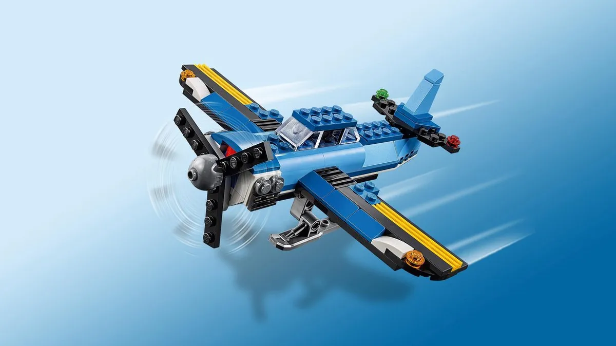 LEGO Creator Dubbel-rotor Helikopter 31049 - 326 Stukken - Geel