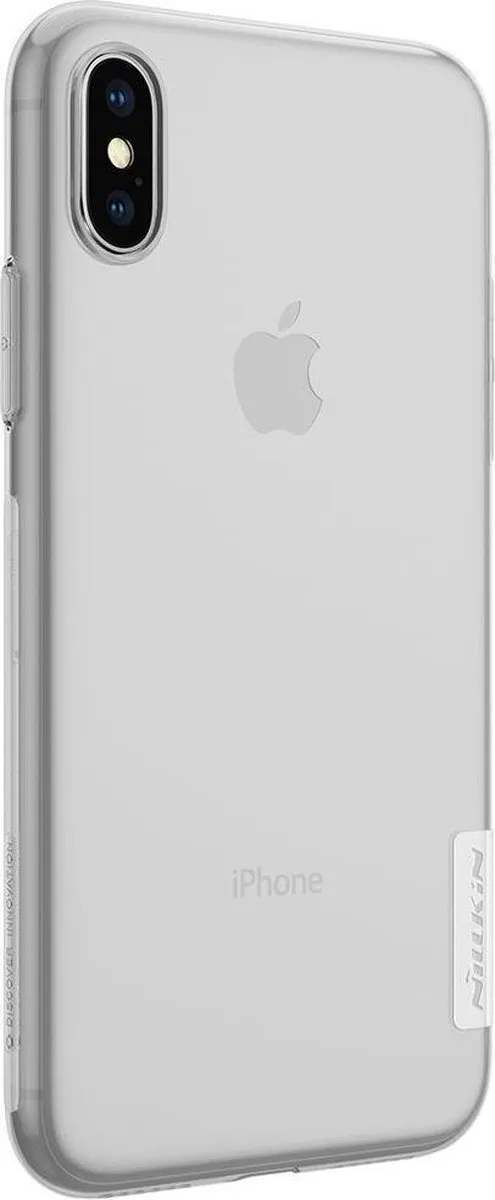 Nillkin Nature TPU Hoes iPhone X - Transparant - afbeelding 6 van 6