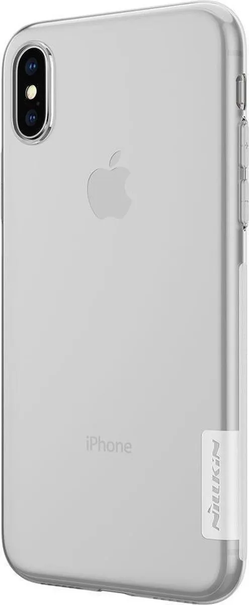 Nillkin Nature TPU Hoes iPhone X - Transparant - afbeelding 5 van 6