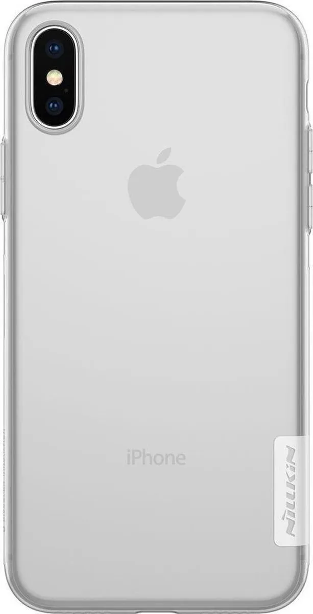 Nillkin Nature TPU Hoes iPhone X - Transparant - afbeelding 3 van 6