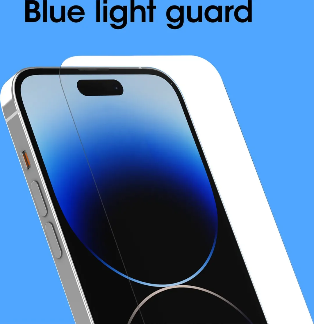 OtterBox Premium Glass Anti Blue Light iPhone 15 Plus - Transparant