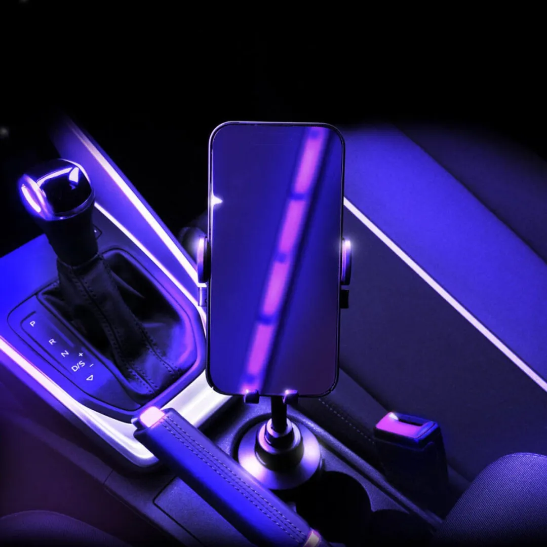 Buddi Way Universele Telefoonhouder Auto - 45W Autolader + 60W USB-C Kabel - 1m