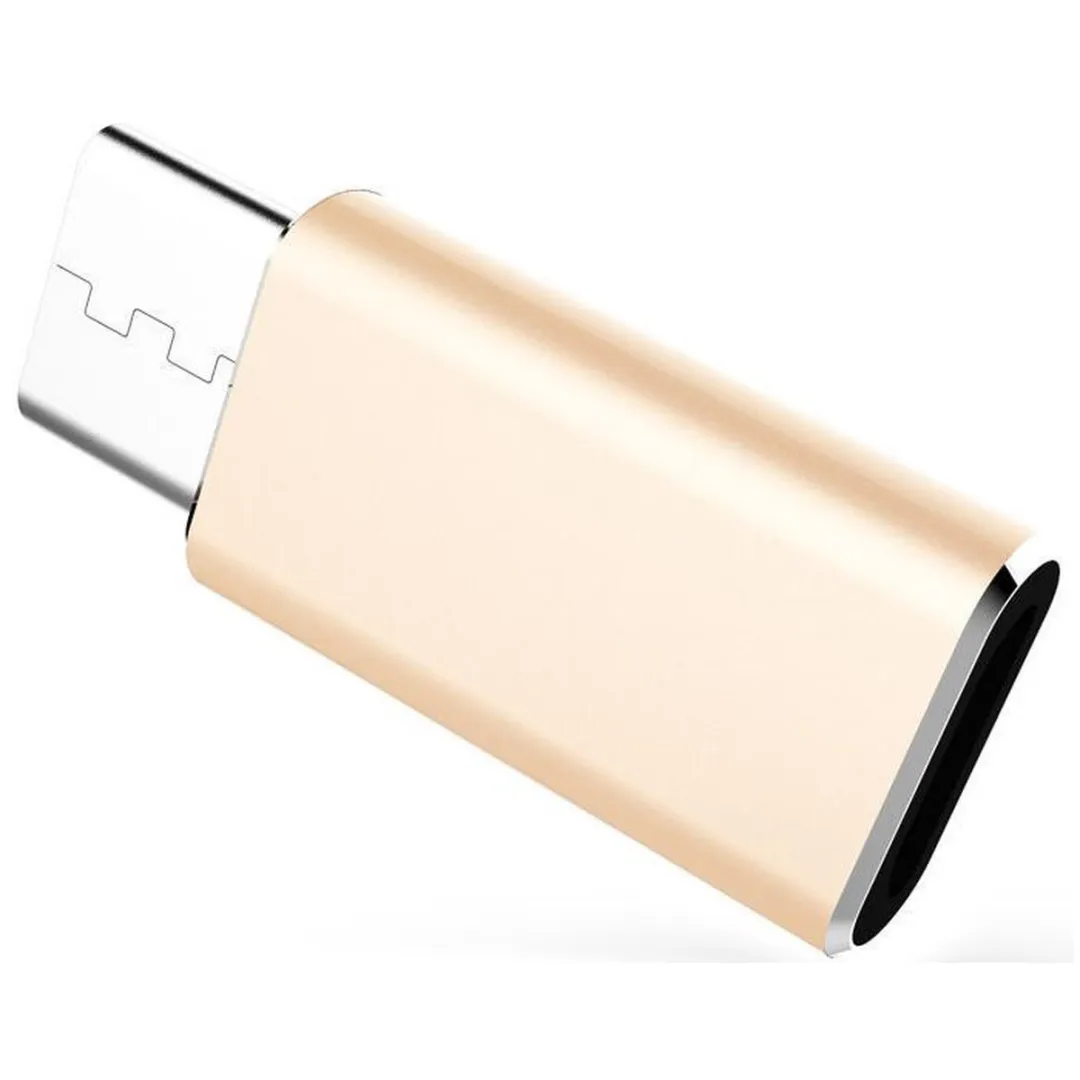 Nillkin MicroUSB naar USB-C Adapter - Goud