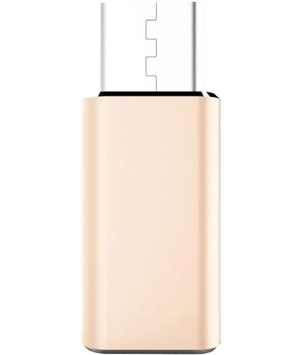 Nillkin MicroUSB naar USB-C Adapter - Goud