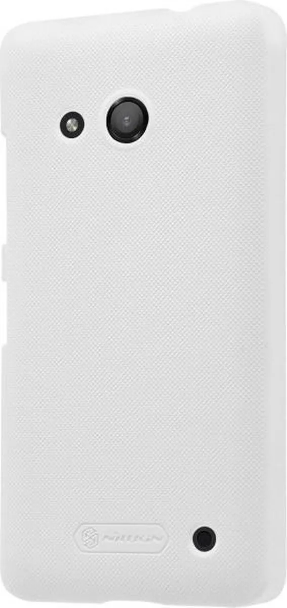 Nillkin Super Frosted Shield Backcover Microsoft Lumia 550 - Wit - afbeelding 4 van 5