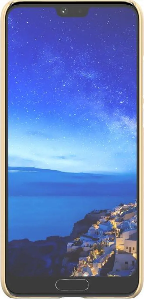 Nillkin Frosted Shield Hoesje Huawei P20 - Goud - afbeelding 2 van 5