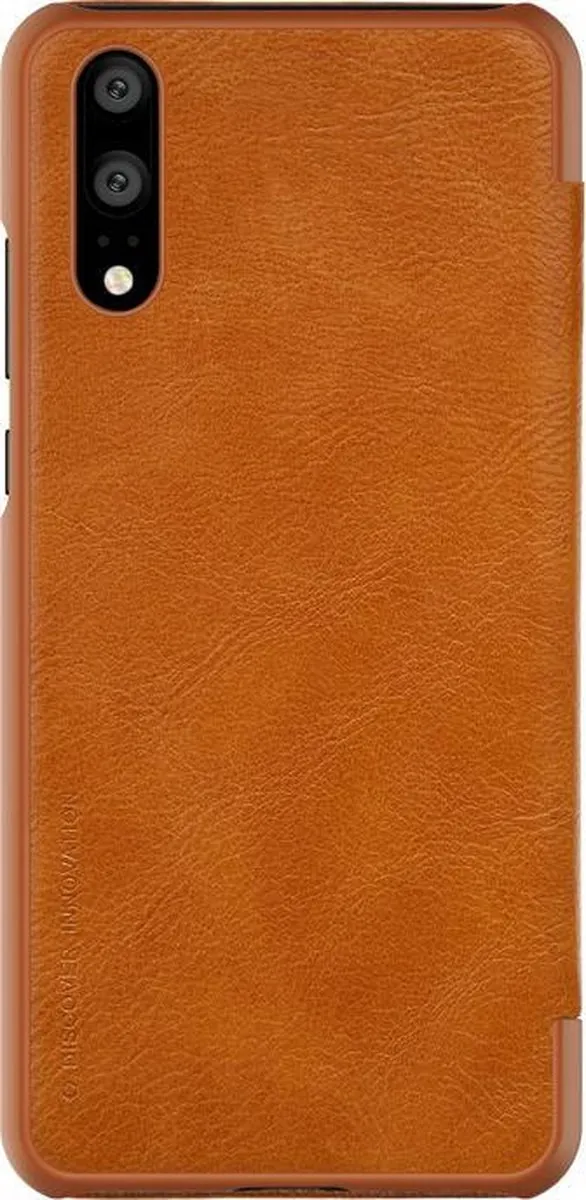 Nillkin Qin View Hoesje Book Case Huawei P20 - Bruin - afbeelding 2 van 6