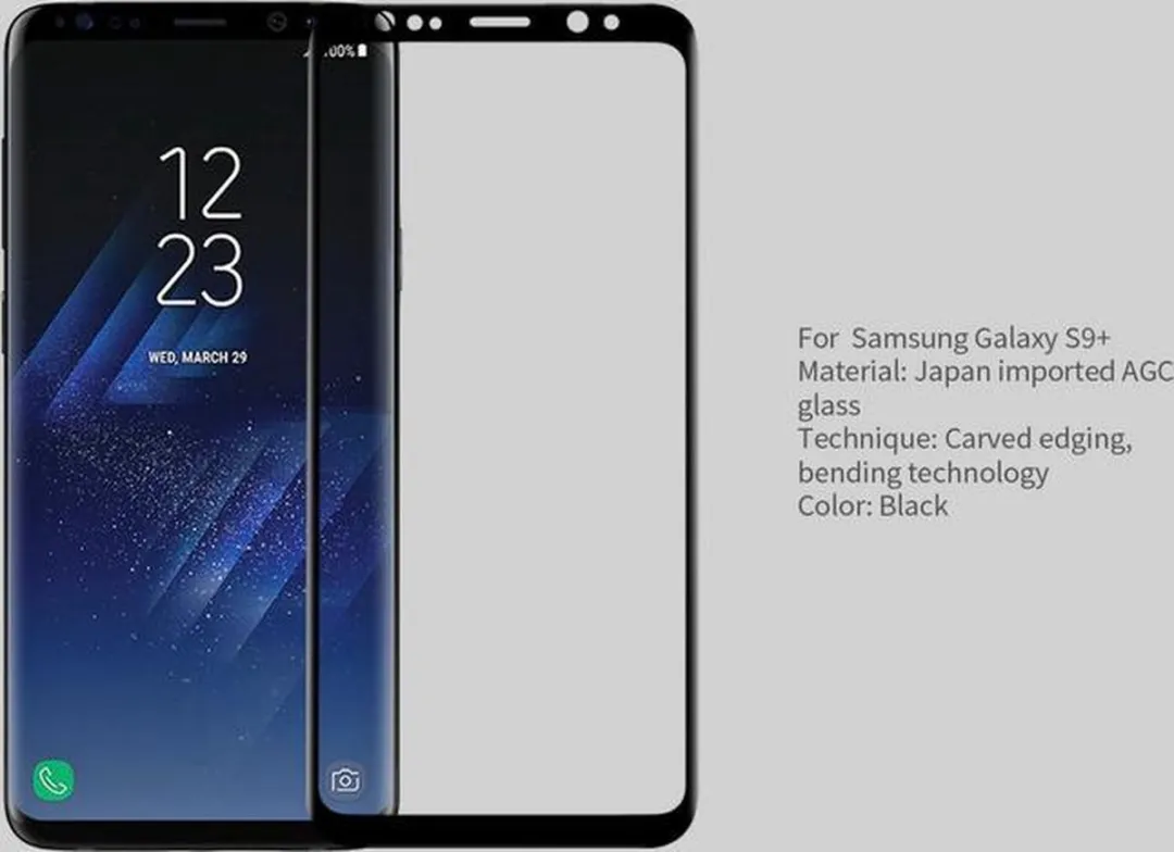 Nillkin Full Face Tempered Glass 3D CP+MAX Samsung Galaxy S9+ SM-G965 - afbeelding 5 van 6