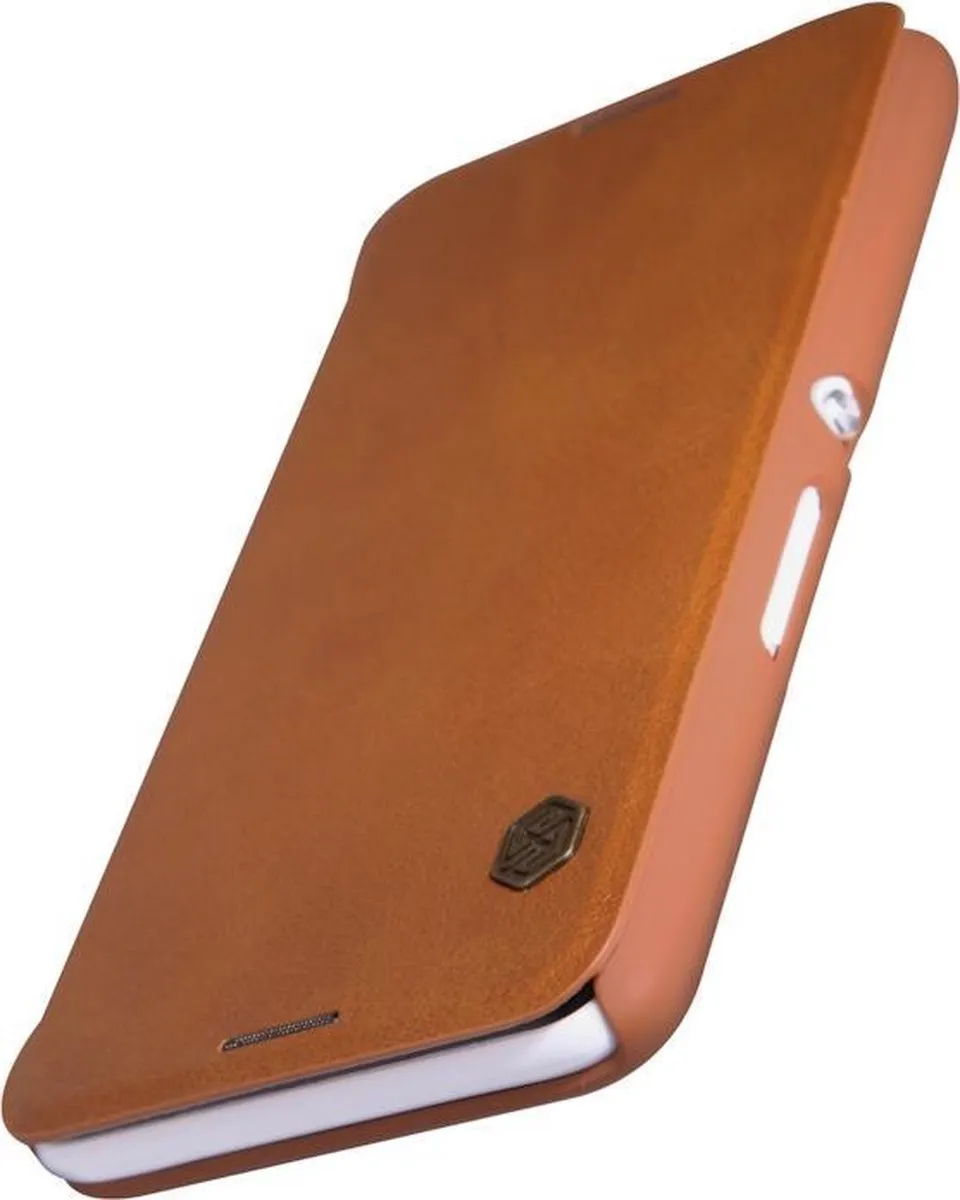 Nillkin Qin Series Hoesje Sony Xperia E4 - Bruin - afbeelding 3 van 5