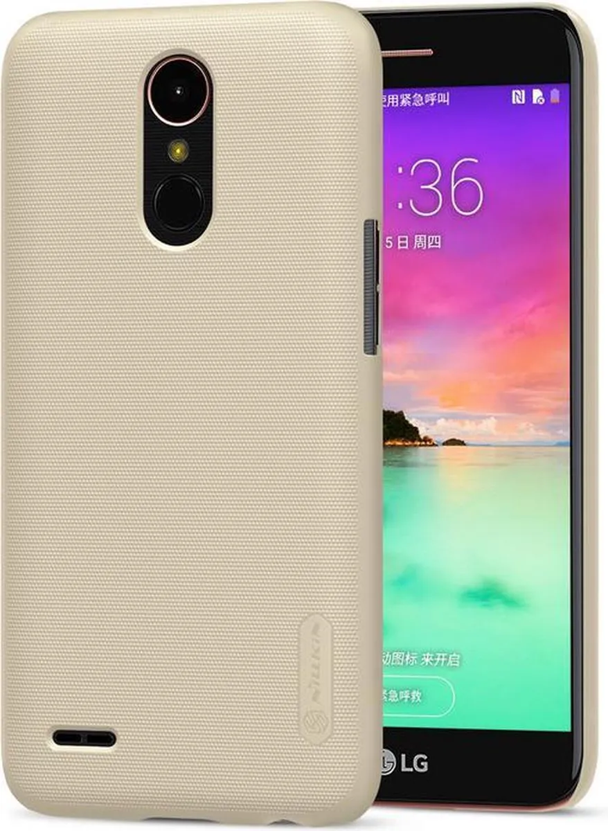Nillkin Frosted Shield Hoesje LG K10 (2017) - Goud - afbeelding 3 van 6