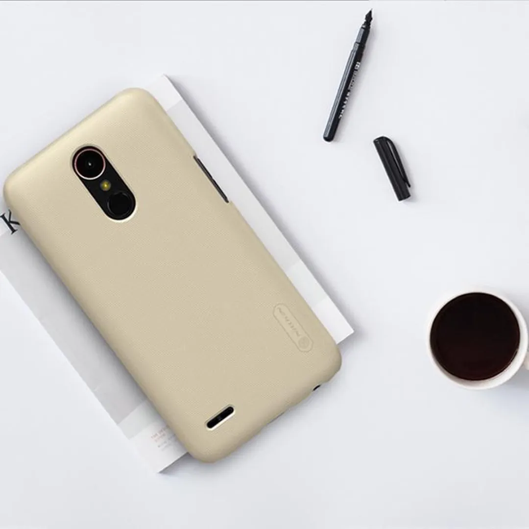 Nillkin Frosted Shield Hoesje LG K10 (2017) - Goud - afbeelding 6 van 6