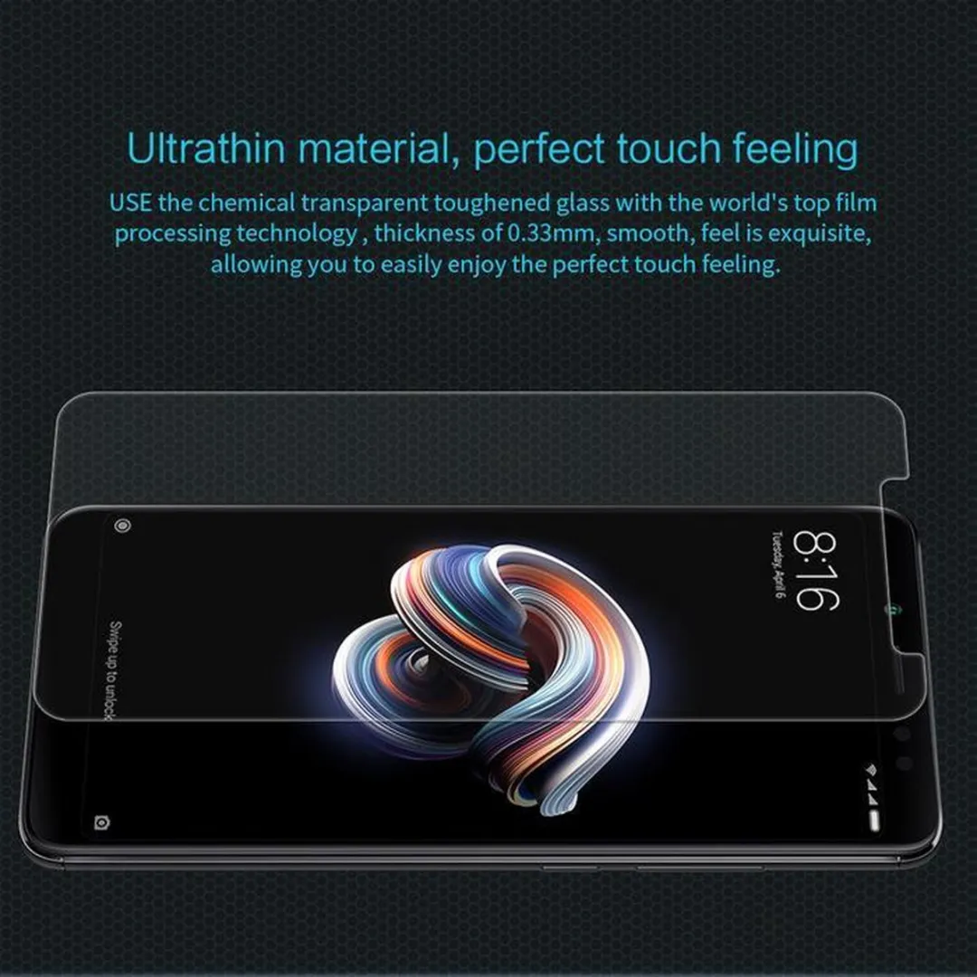 Nillkin DisplayFolio Tempered Glass 9H - Xiaomi Redmi Note 5 Pro - afbeelding 4 van 6
