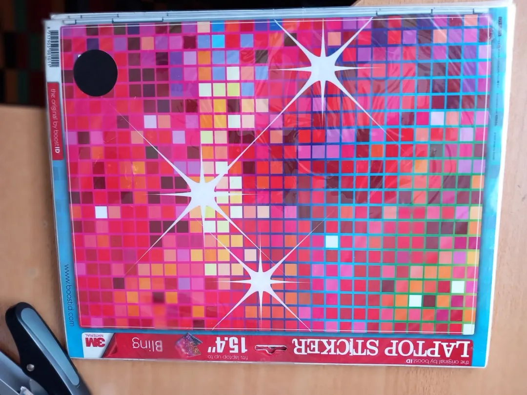 3M Laptop Sticker Disco Print
