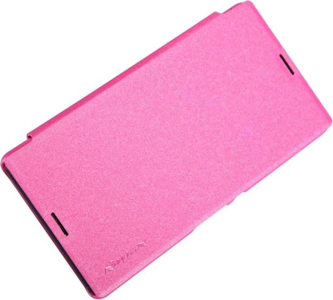Nillkin Leather Case Sony Xperia E3 Sparkle Series - Roze - afbeelding 4 van 5