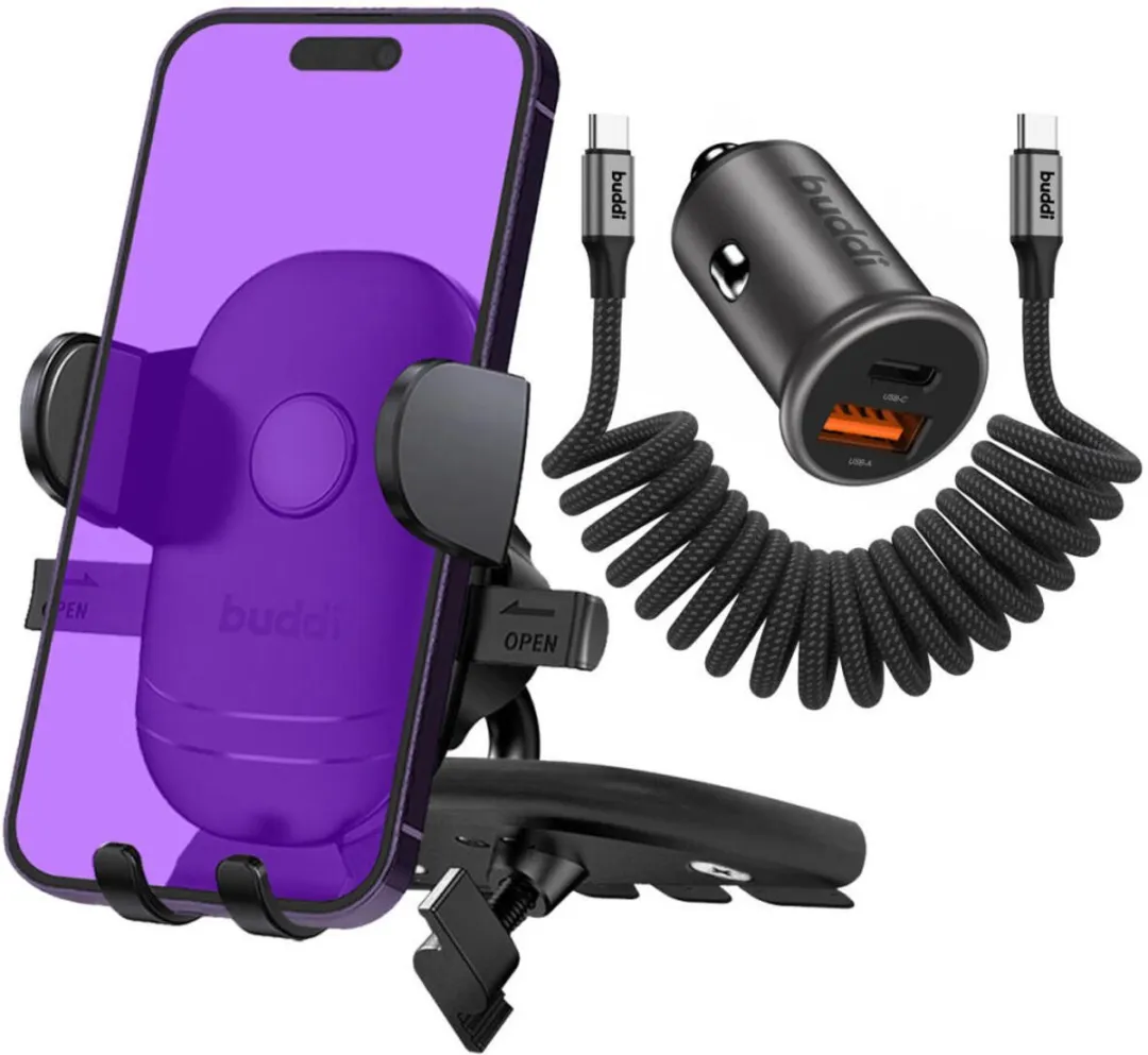 Buddi Way Universele Telefoonhouder Auto CD-Speler