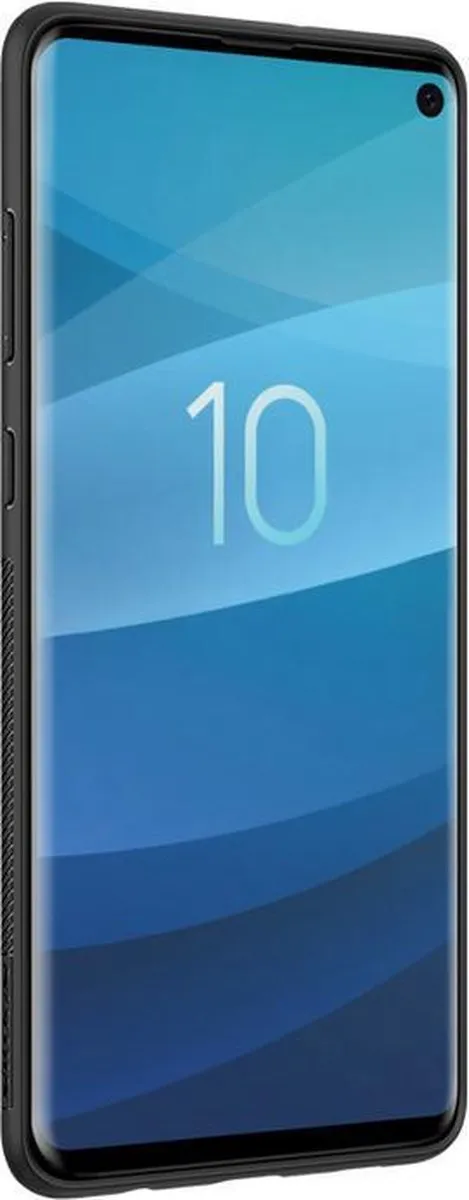 Nillkin HardCase Synthetisch Carbon Samsung Galaxy S10 - Zwart - afbeelding 5 van 6