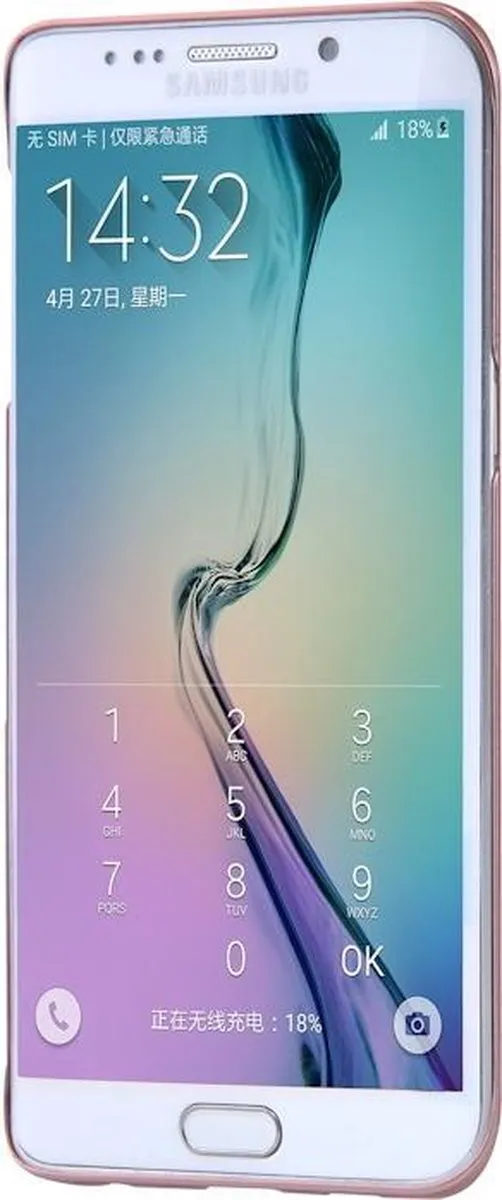 Nillkin Backcover Samsung Galaxy S6 Edge Plus - Roségoud - afbeelding 5 van 6