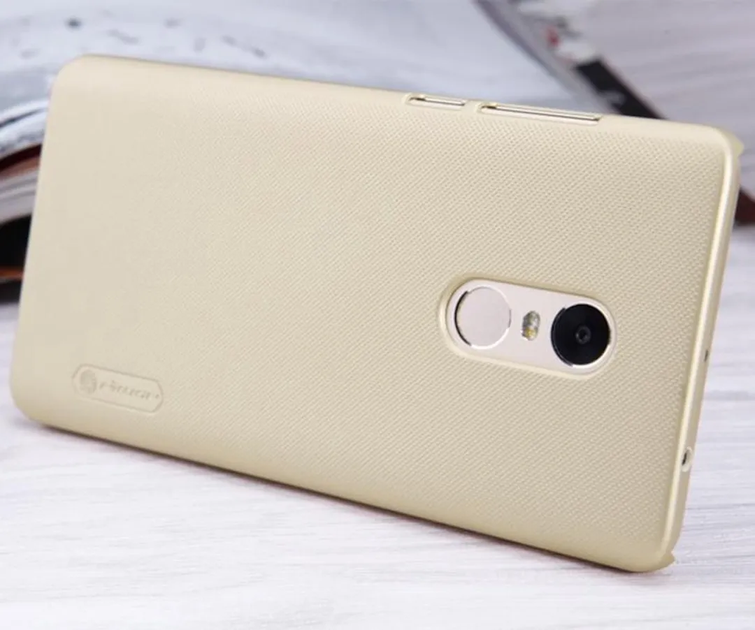 Nillkin Frosted Shield Hoesje - Xiaomi Redmi Note 4 - Goud - afbeelding 6 van 6