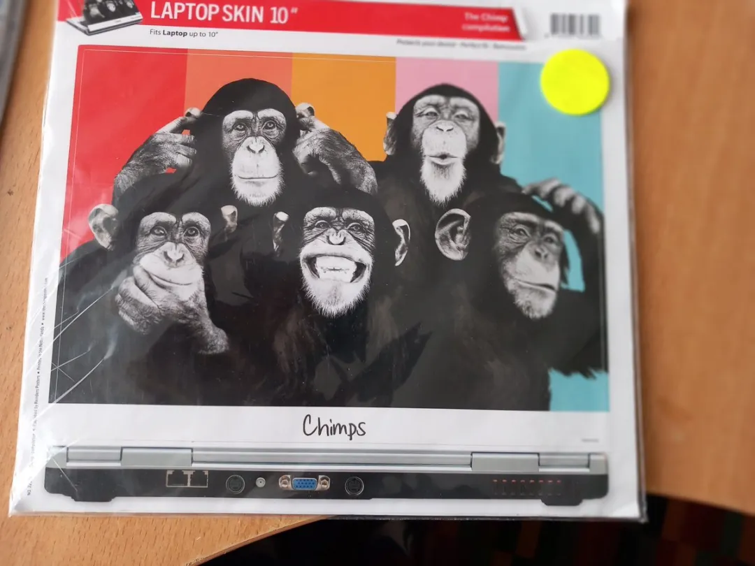 3M Laptopsticker Aapjes