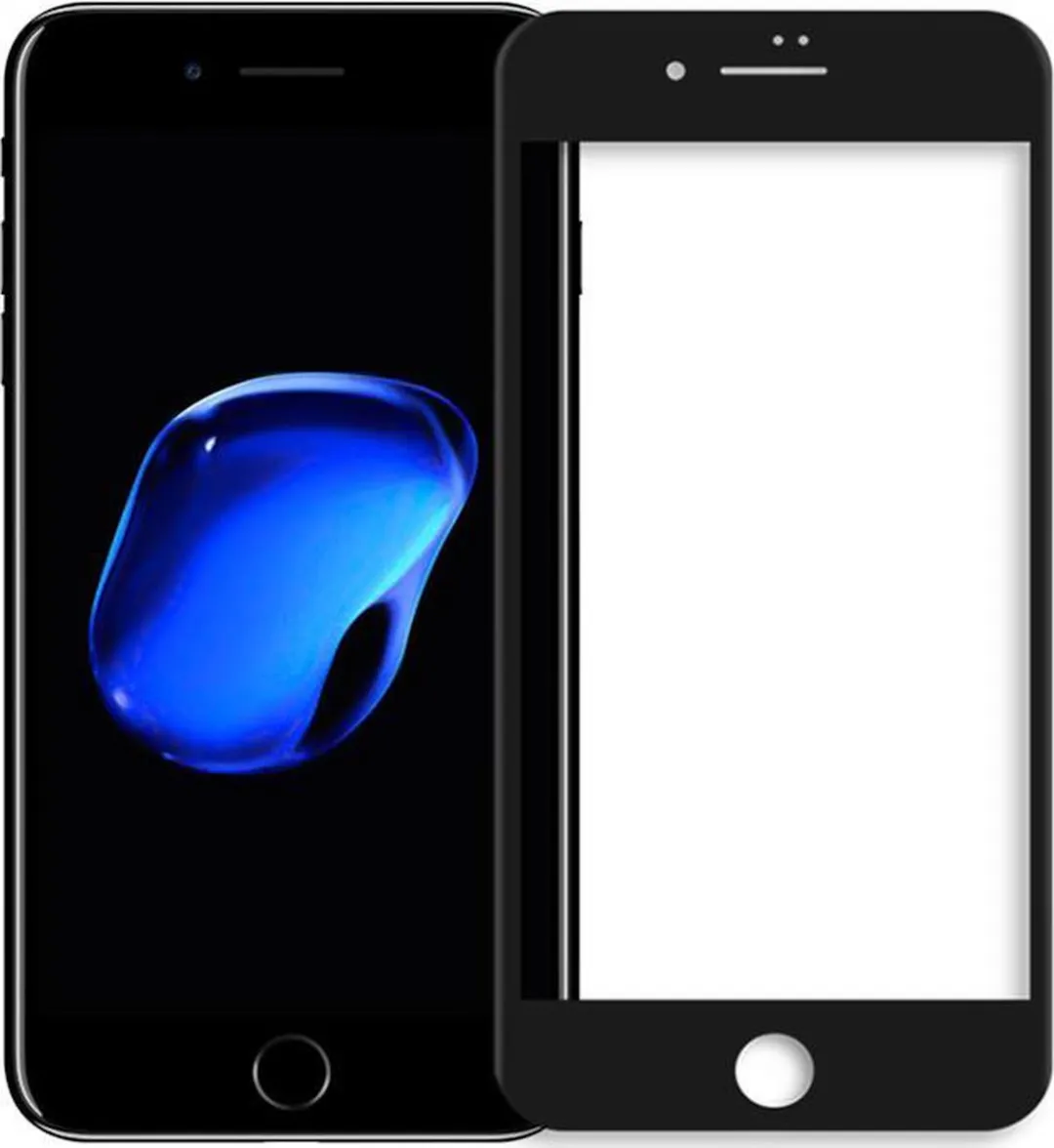 Nillkin Full Face Tempered Glass 3D AP+ PRO iPhone 7 Plus - Zwart - afbeelding 2 van 6